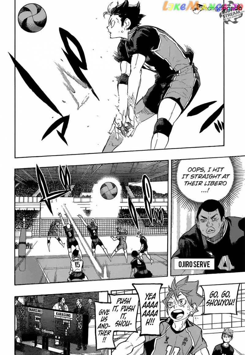 Haikyuu!!, Chapter 278 image 02